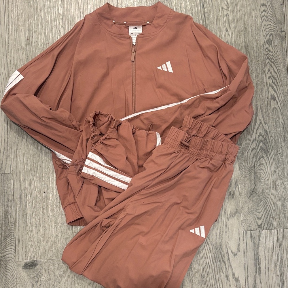 Adidas Dusty Rose Tracksuit